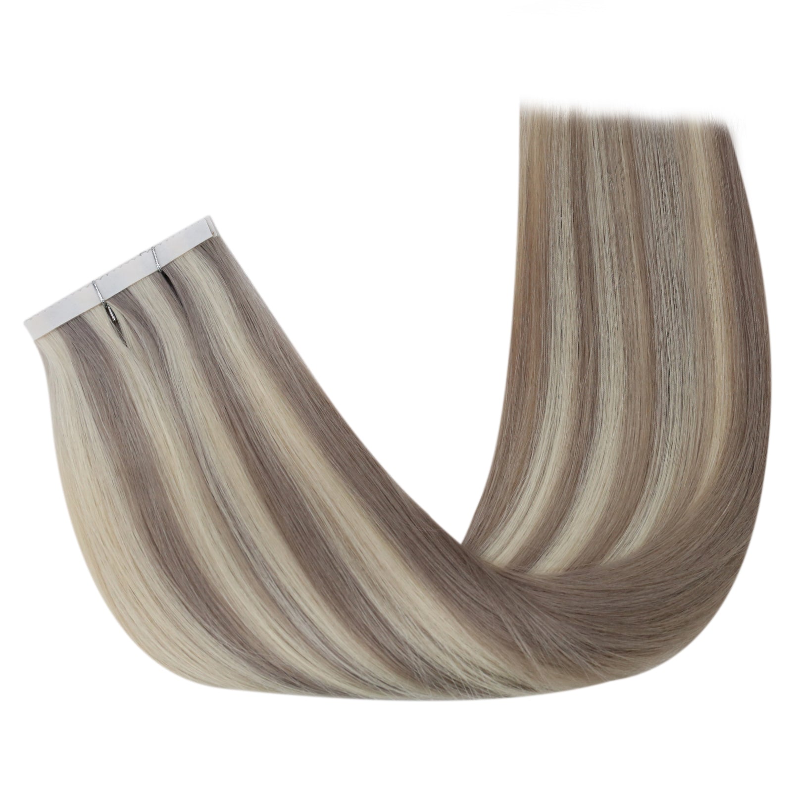 Flower Injection Tape-In Extensions – Highlight Blend - Image 6