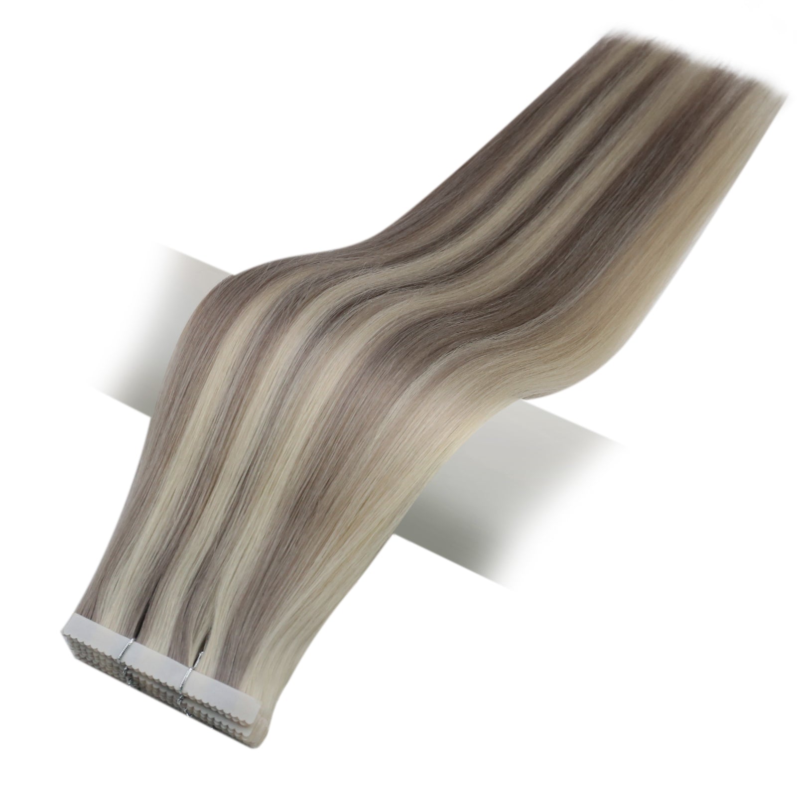 Flower Injection Tape-In Extensions – Highlight Blend - Image 8