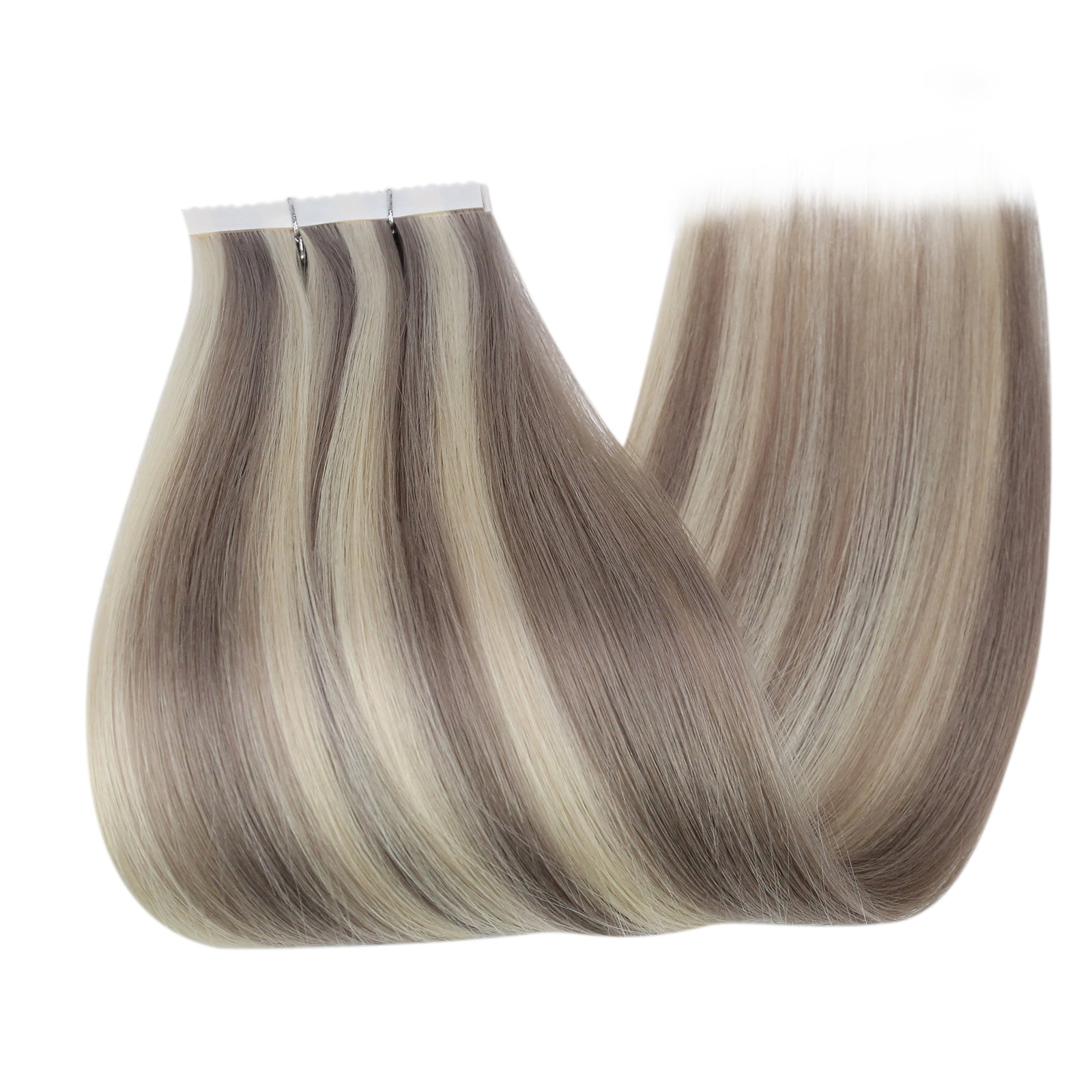 Flower Injection Tape-In Extensions – Highlight Blend - Image 10